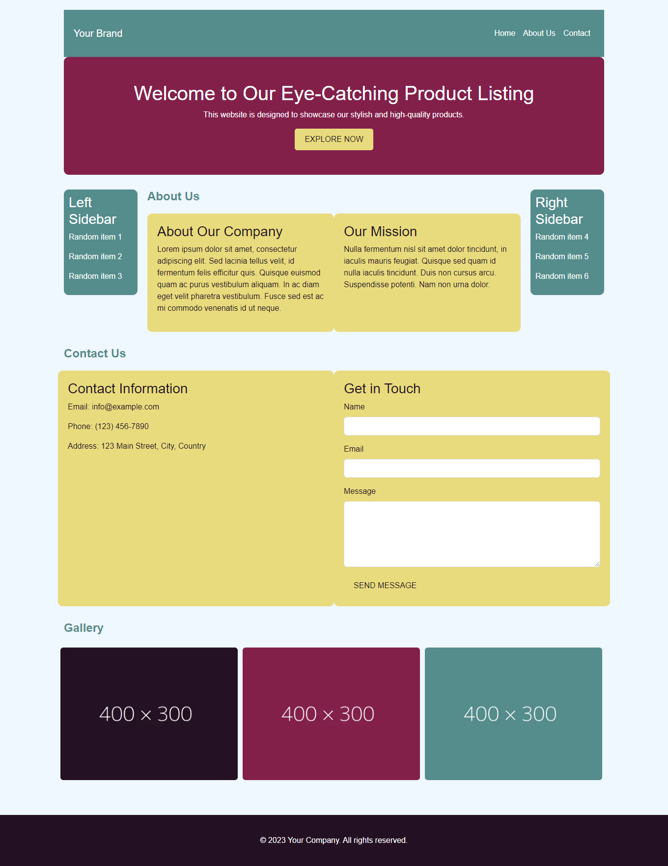 Site Template